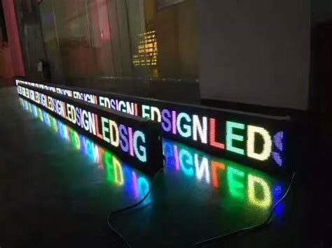 LED Sign Tri Color Softcubic 的图像结果