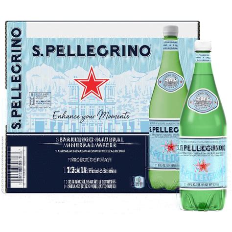 San Pellegrino – 1 Liter (33.8 oz) Plastic Bottle 12pk Case – New York ...