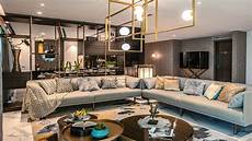 Drawing Room Decoration by Gurgaon This Penthouse Follows The Principles Of Clean Drawing Room Decoration