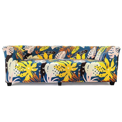 ABOUT SPACE Universal Three Seater Sofa Slipcover - Spandex & Polyester ...
