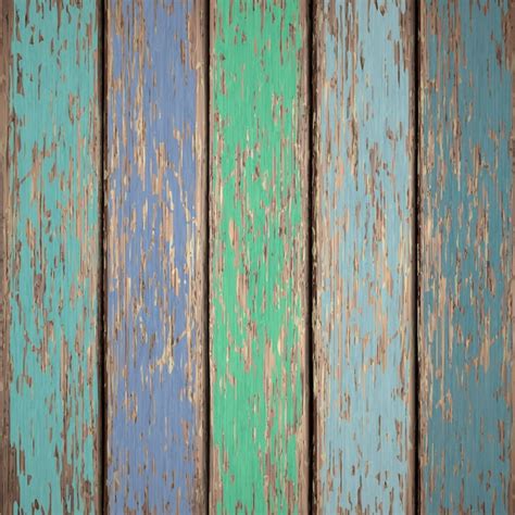 Sfondo retro di consistenza in legno colorato | Vettore Premium