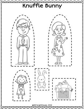 Knuffle Bunny Book Buddy for ESL and ELLs by Mili's Lighthouse | TPT