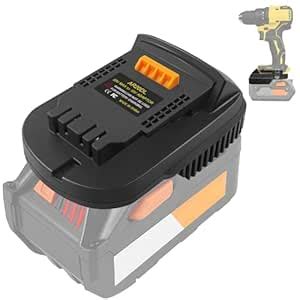 TPDL Adapter for Ridgid AEG 18V Battery to for DeWalt 20V MAX XR ...