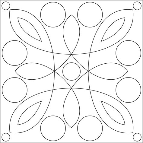 Geometric Coloring Page Shape Outline, Ring Drawing, Color Drawing, Geometric Drawing PNG and ...