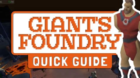 Giants Foundry Quest Guide OSRS 的图像结果