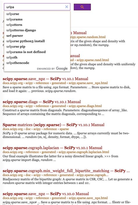 Search Engine in Python 的图像结果