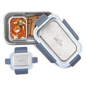 Buy MILTON Home Meal Sr. Stainless Steel Airtight Leak-Proof Lunch Box ...