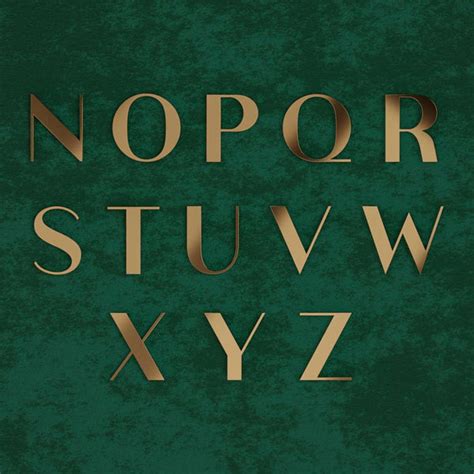Athens - Bold Brass Door Numbers & Letters – Housenama