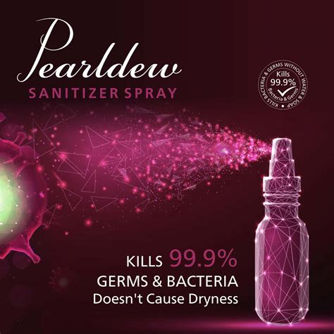 Buy PEARLDEW SANITIZER SPRAY (FRUIT BASKET) 120 ML | ALOE & NEEM ...