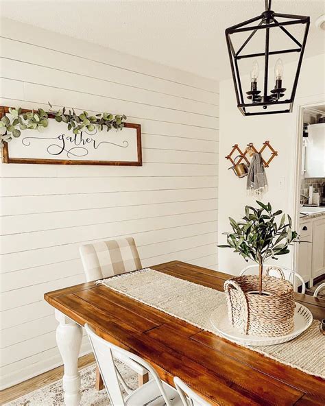7 Stunning Shiplap Dining Room Wall Ideas – HOMYSTYLE