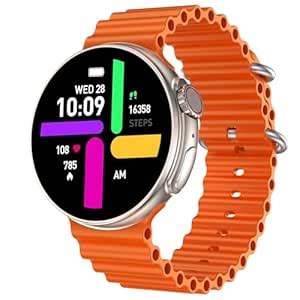 Shri Ram Traders GT9 Round Dial Smart Watch Big 2.01 inch Large Screen ...