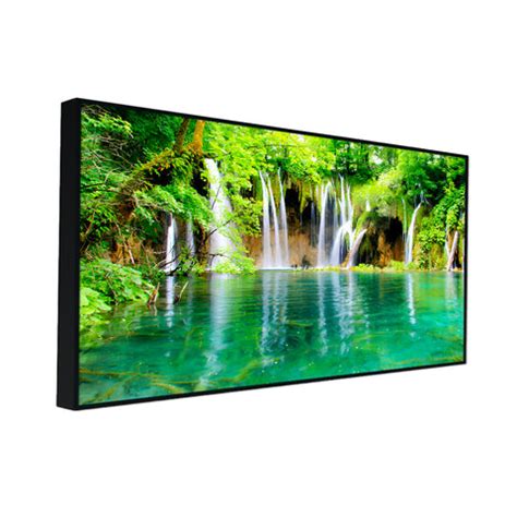 Charming Waterfall Nature Scenery of Colorful Canvas Wall Paintings ...
