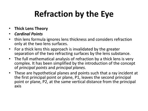 Image result for Tim Root Eye Refraction