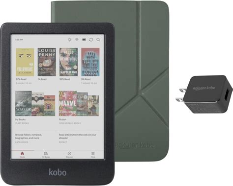 Kobo Clara Colour eReader with Case Bundle Misty India | Ubuy