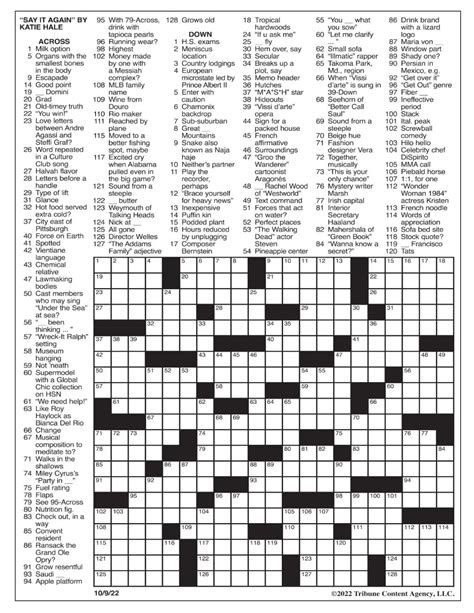 La Times Crossword Puzzle Answers Dec 4 2024