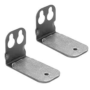VIVO Steel Universal Dual Soundbar Wall Mount L Brackets, Extending ...