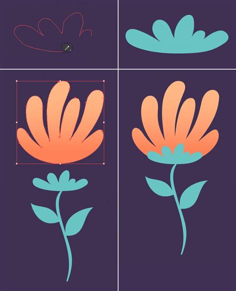 Image result for Adobe Illustrator Flower Tutorial