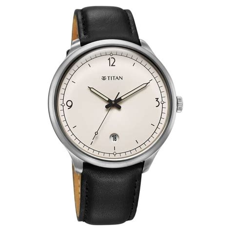 Buy Online Titan Timeless Treasures Quartz Analog with Date White Dial ...