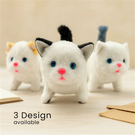 Talking & Walking Plush Cat – Fun and Engaging Toy for Kids| Love Craft ...