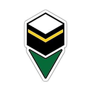 woopme ® Qibla Compass Arrow Direction Praying Sticker for Wall Floor ...