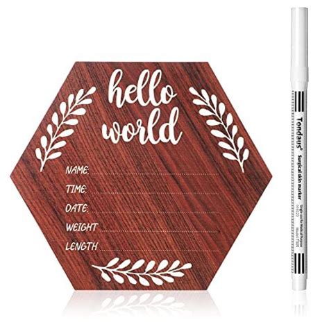 5.5 Inch Baby Birth Announcement Sign for Hospital | Ubuy India