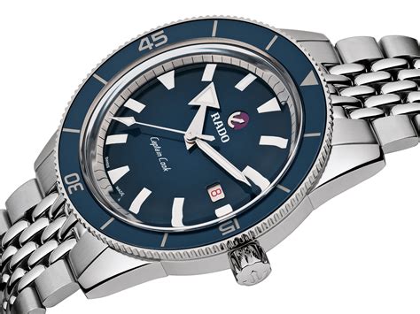 Rado Captain Cook Blue Dial Men 42mm