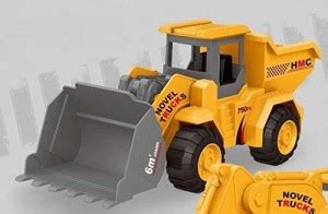 TEMSON Exclusive Break Resistant Toy (Big Size 2 in1 Bulldozer with ...
