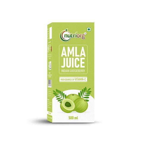 Buy NUTRIORG AMLA JUICE 1000ML Online & Get Upto 60% OFF at PharmEasy