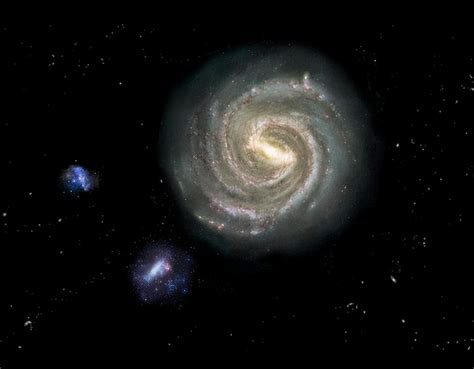 银河系的形状是扁平的，我们所处的“宇宙”是不是也是扁平的呢？_天体