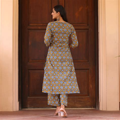 Namiya mustard set – Kameez.co