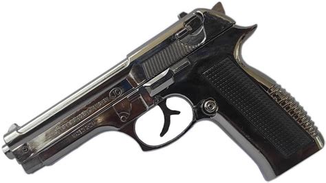 NSV Heavy Metal Gun / Pistol shaped with Barrel Pull Back System and ...