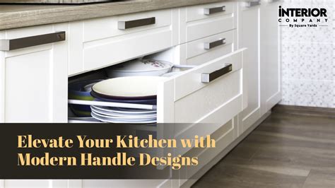 Modern Kitchen Handle Design Ideas Curated for Every Space