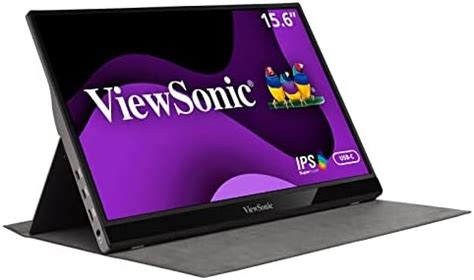 Viewsonic Portable Touch Monitor Td1655, 15.6 Inch(39.624 Cm) 1920 x ...