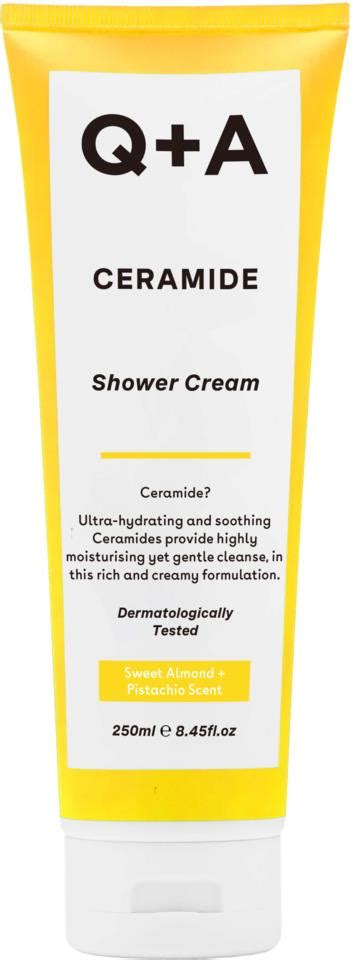Q+A Ceramide Shower Cream 250 ml | lyko.com