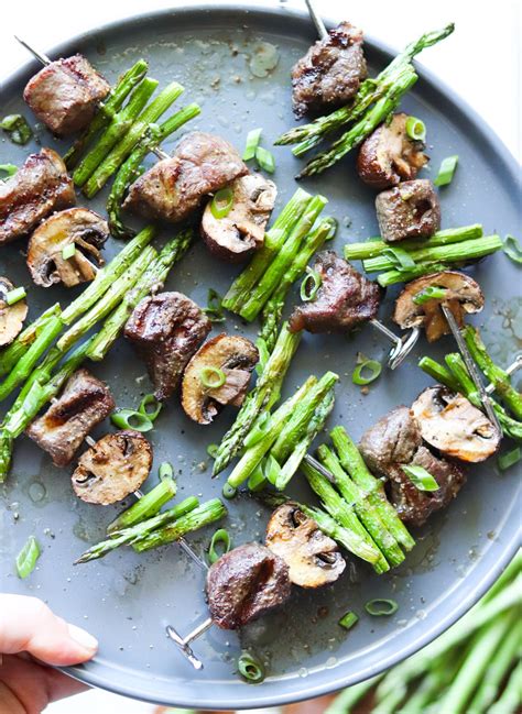 Asian Steak Kabobs | Cook At Home Mom