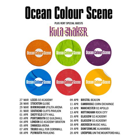 OCEAN COLOUR SCENE | Rock City | Nottingham