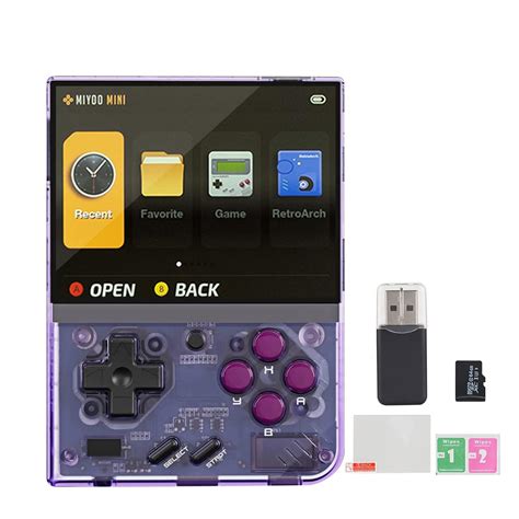 Buy Miyoo Mini Plus Handheld Game Console - 3.5” Built-in 5000 Classic ...