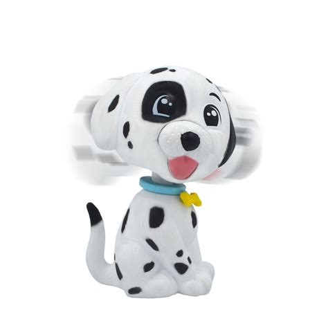 BOBBLEHEAD DOG - White & Black – Buddyz