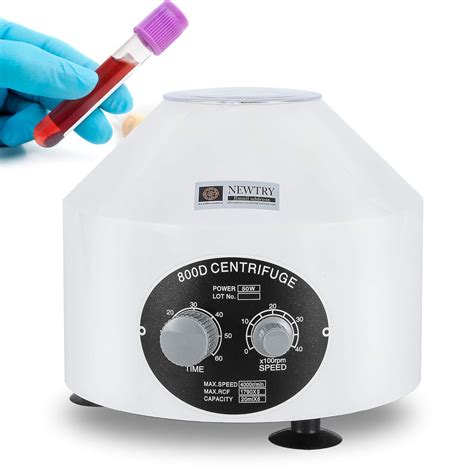 NEWTRY Electric Centrifuge Machine Desktop Lab Benchtop Centrifuges ...