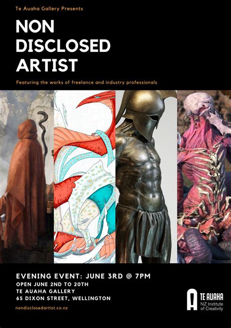 "Non Disclosed Artist " is back for another year! From the 2 to 20 of ...