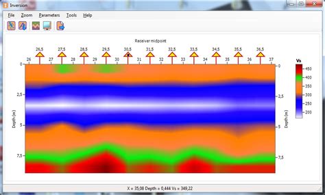 Seismic Data Processing Software 的图像结果