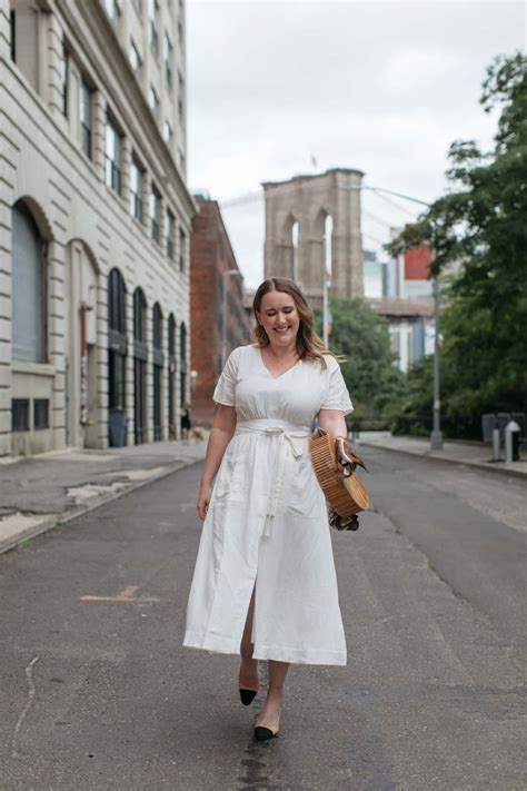 White Linen Dress - wit & whimsy