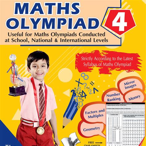 International Maths Olympiad - Class 4 (With OMR Sheets): Theories wit ...