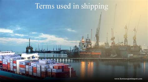 Terms used in shipping such as Flatbed,Full Liner Terms,Free On Board ...