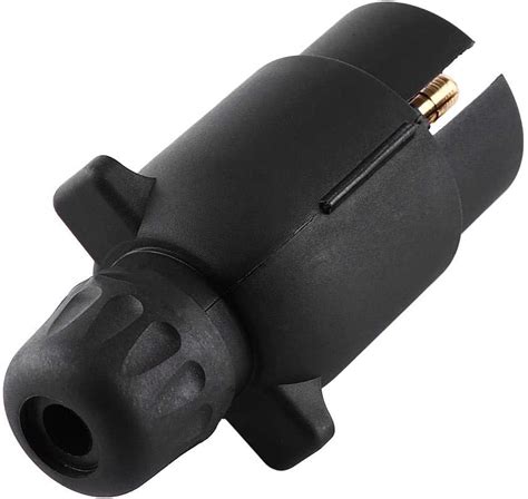 EVGATSAUTO 7 Pin Trailer Plug Socket, 12V Waterproof India | Ubuy