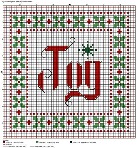 Free Printable Christmas Ornament Cross Stitch Patterns - prntbl ...