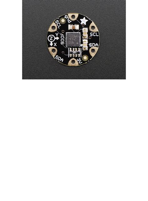 LSM9DS0 Accelerometer-Gyro-Magnetometer Breakouts Datasheet by Adafruit ...