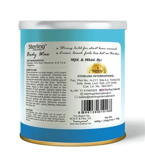 Honey Crème Body Wax (700g) – Milky – Sterling International