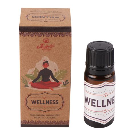 WELLNESS ( PURE ESSENTIAL OIL BLEND ) 10 ML WITH DROPPER – Jain Super Store