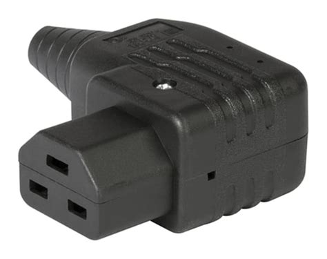 1659.0000 Schurter | Schurter C21 Right Angle Cable Mount IEC Connector ...